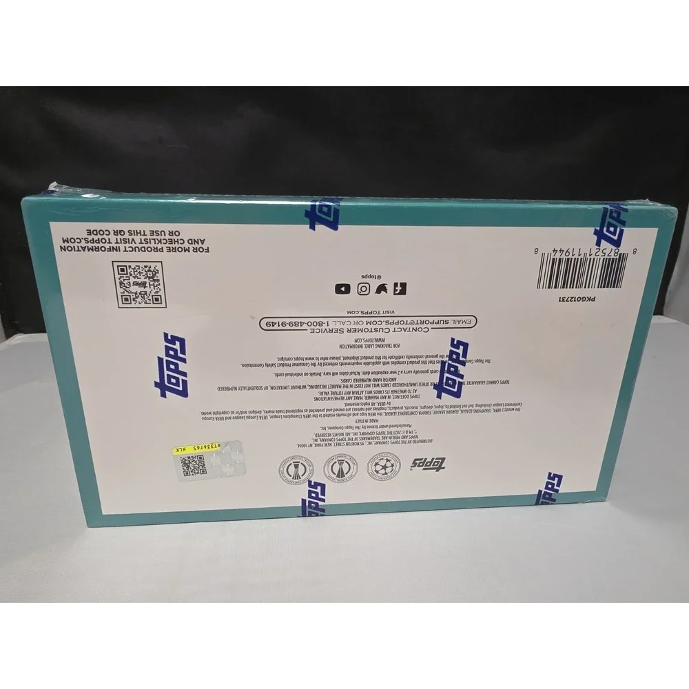 2022-23 Topps UEFA  Merlin Soccer Sealed Hobby Box